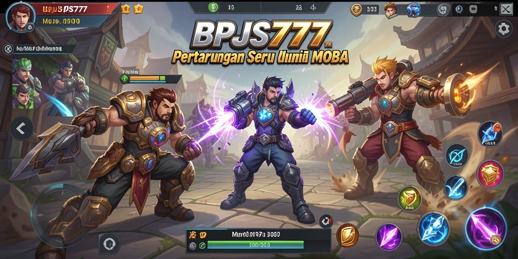 Tangkapan layar menampilkan pertarungan epik dalam BPJS777.