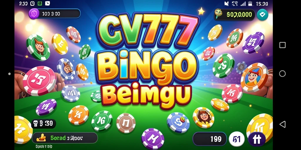 Tampilan menarik gameplay Bingo di CV777.