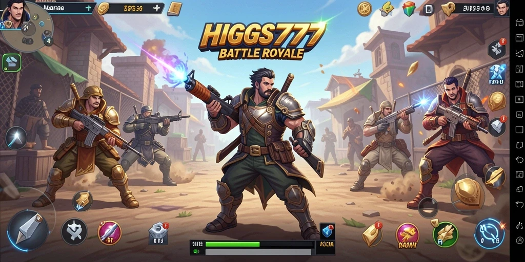 Tangkapan layar menampilkan aksi mendebarkan di arena Battle Royale.