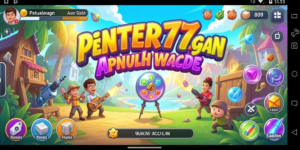 Tampilan gameplay INTER77 yang menarik dan seru