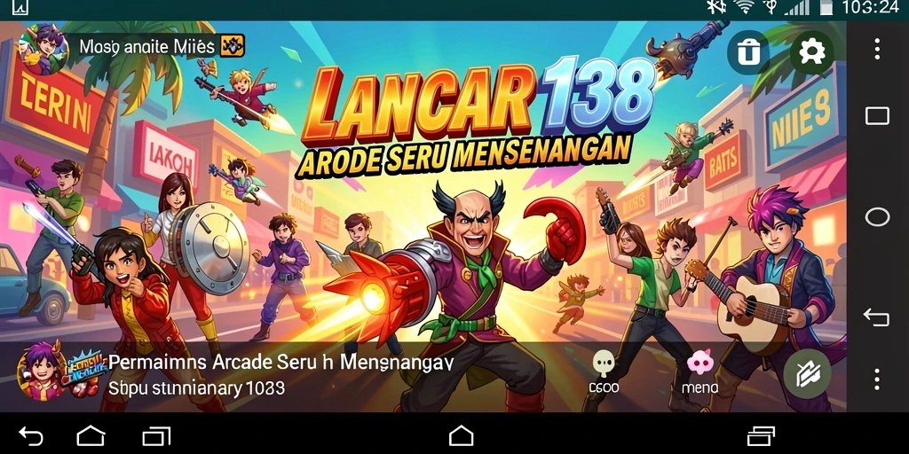Tampilan gameplay LANCAR138 yang seru dan penuh warna.