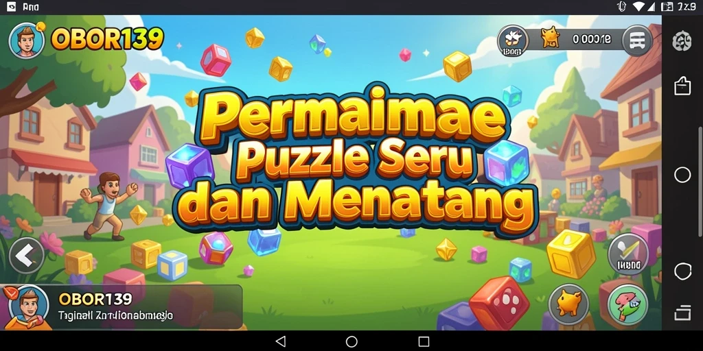 Screenshot OBOR138 menampilkan gameplay Puzzle yang menarik dan penuh tantangan.
