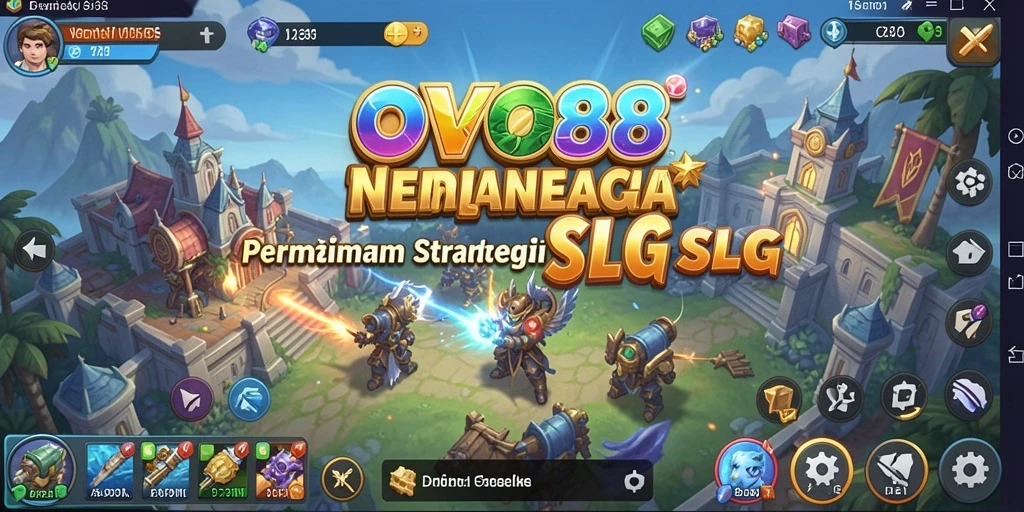 Tampilan gameplay OVO88 yang penuh strategi dan aksi.