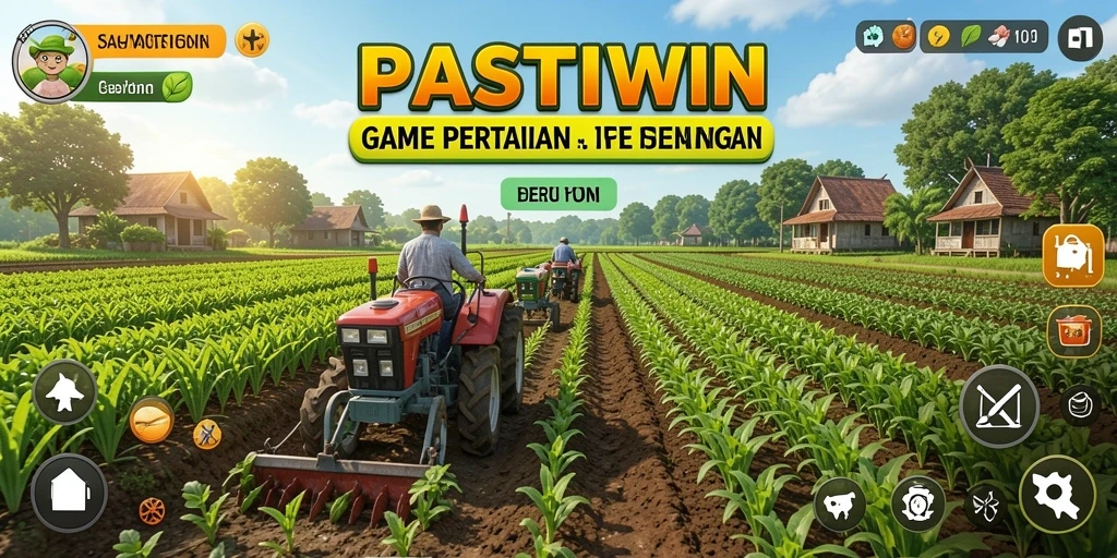 Gameplay PASTIWIN yang penuh warna dan menawan.