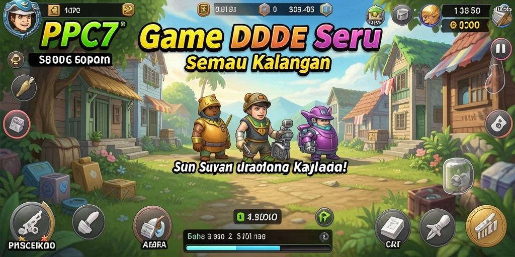 Tampilan gameplay PCPC7 yang menarik dalam mode Idle.