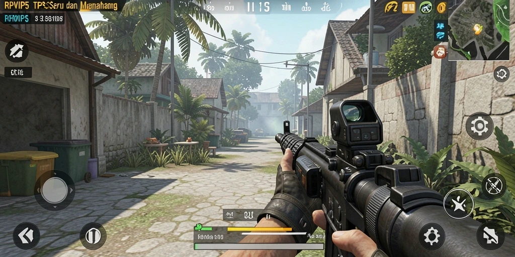 Tangkapan layar RPVIP5 menampilkan gameplay seru dengan aksi mendebarkan.