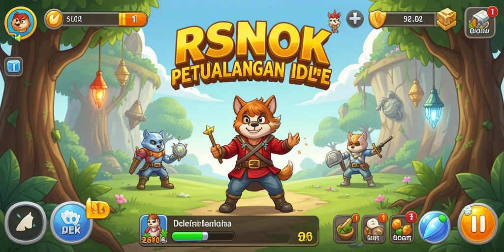 Gameplay RSNOK yang menawan dan interaktif.