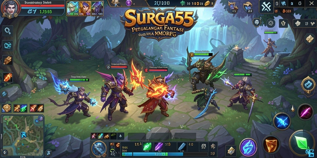 Tampilan mendebarkan dari gameplay <strong>SURGA55</strong> yang penuh aksi dan petualangan.